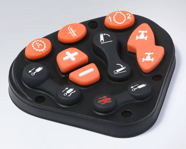 Heavy Duty – Schaltmatte mit 2 Materialfarben