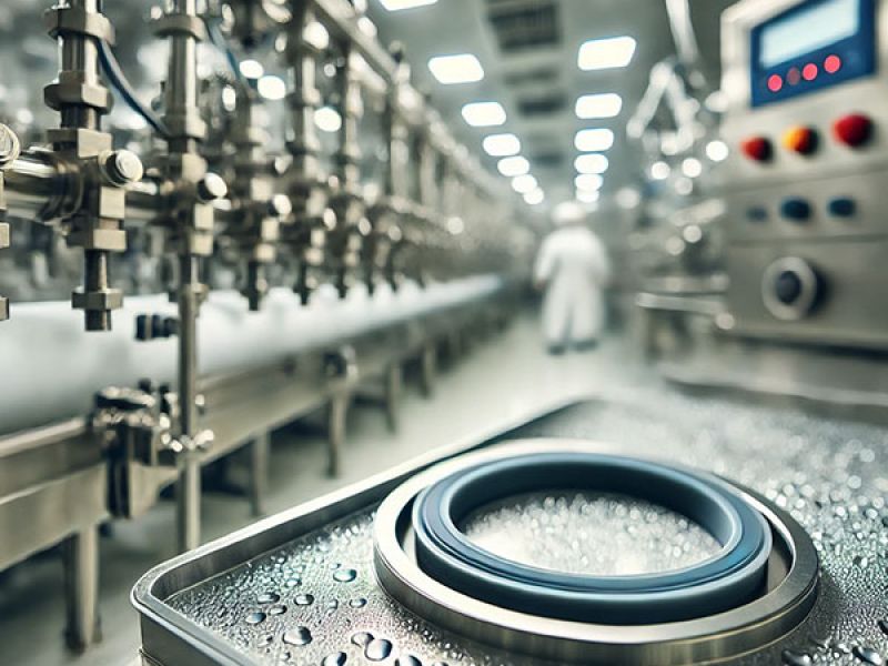 Silikonformteile in der Lebensmittelindustrie