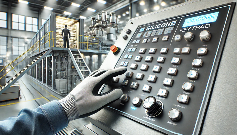 Silikonschaltmatten als Bestandteil moderner Maschinensteuerungen