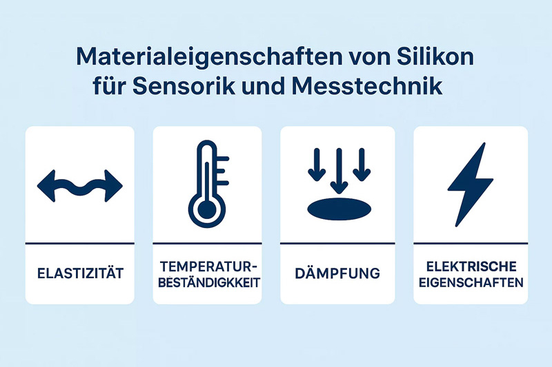 Materialeigenschaften von Silikon